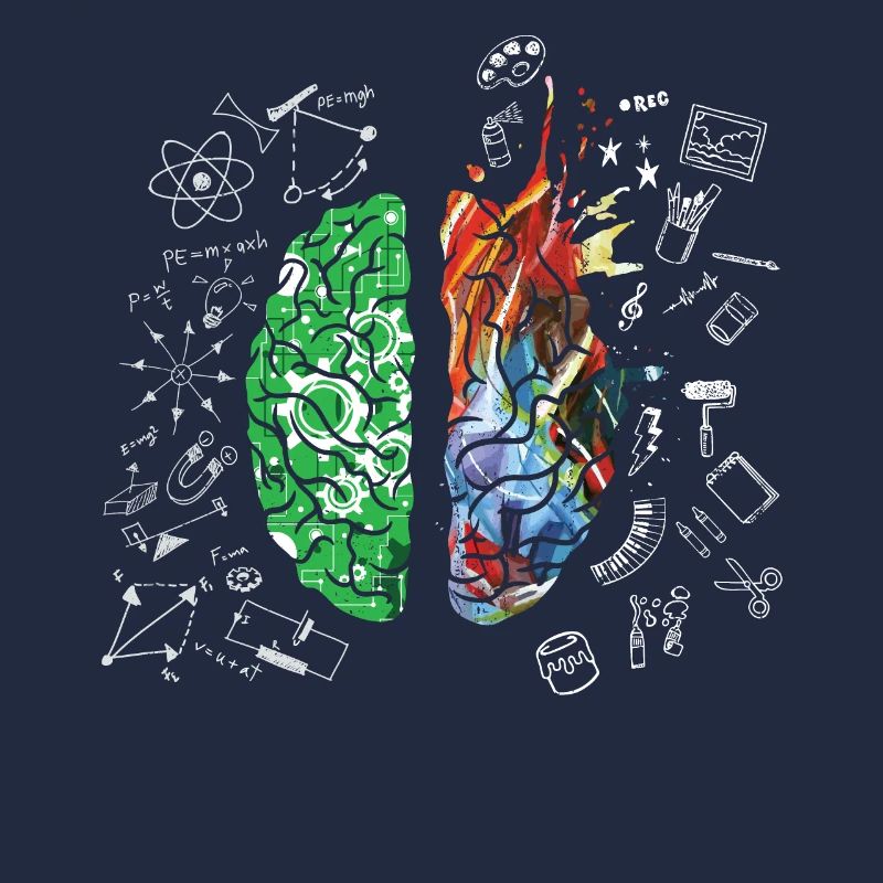 Cerveau Science Neurology Cadeau Design Art Idea imprimer