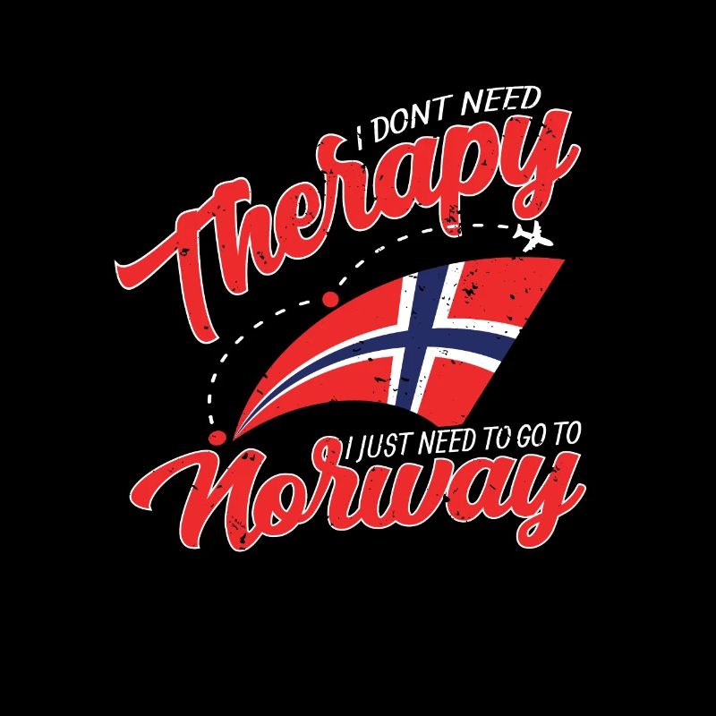 Norway Shirt No therapy only Norway