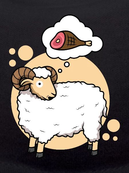 Carnivorous sheep