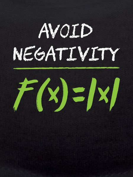 Avoid negativity math