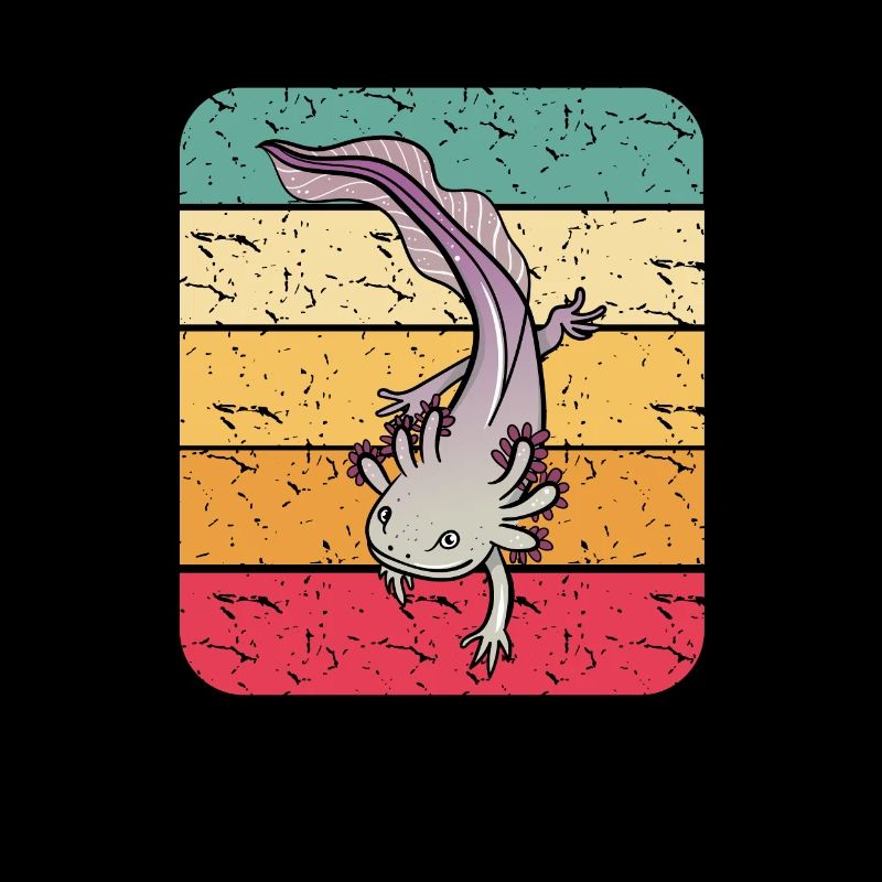 Retro Axolotl