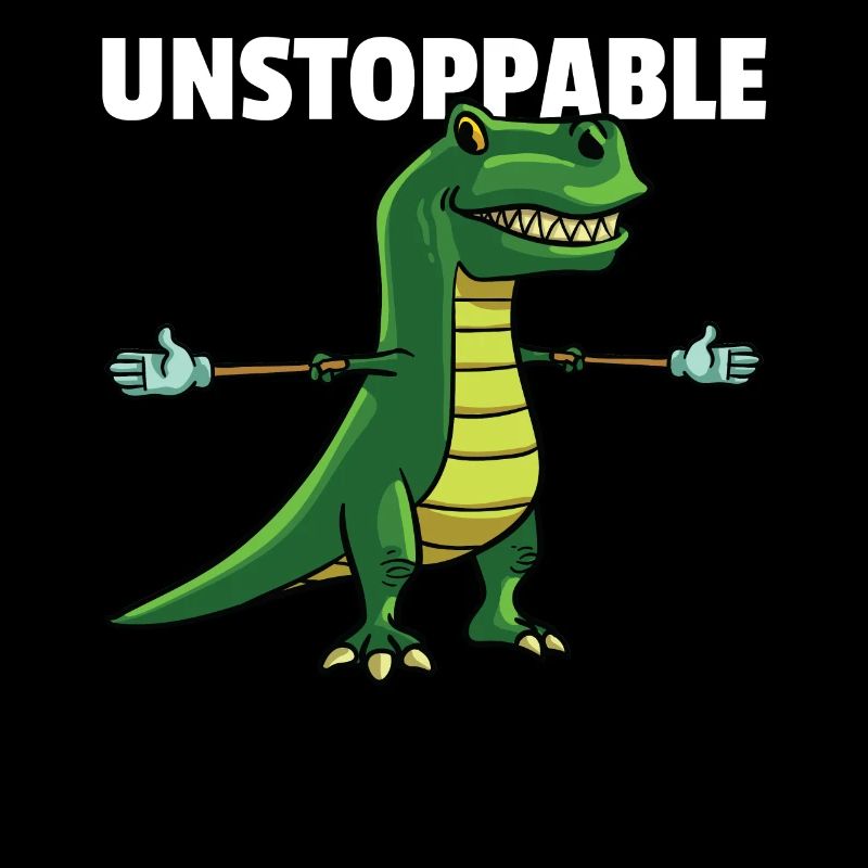 Dinosaure Dino T-Rex Mignon drôle