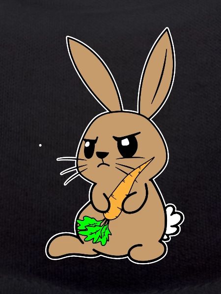Rabbit with carrot