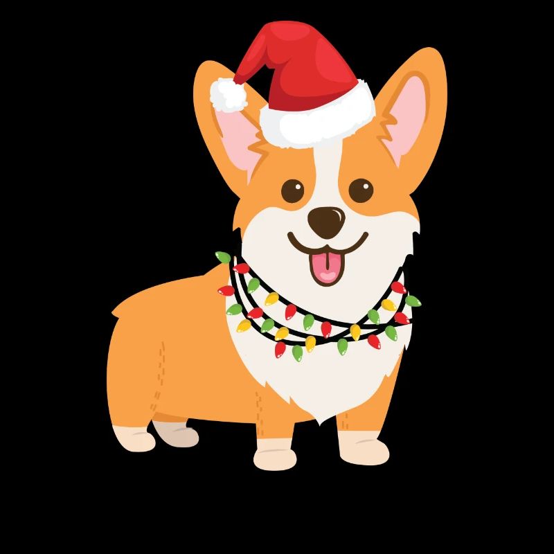 Weihnachten Pembroke Welsh Corgi