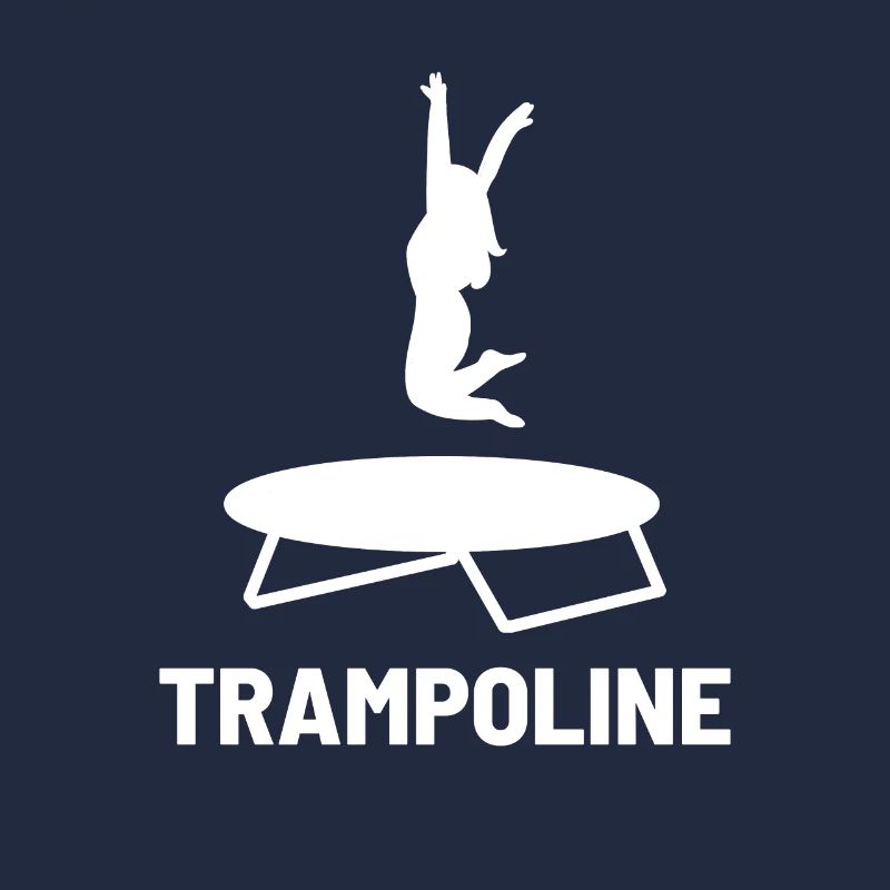 Trampolin-Springen