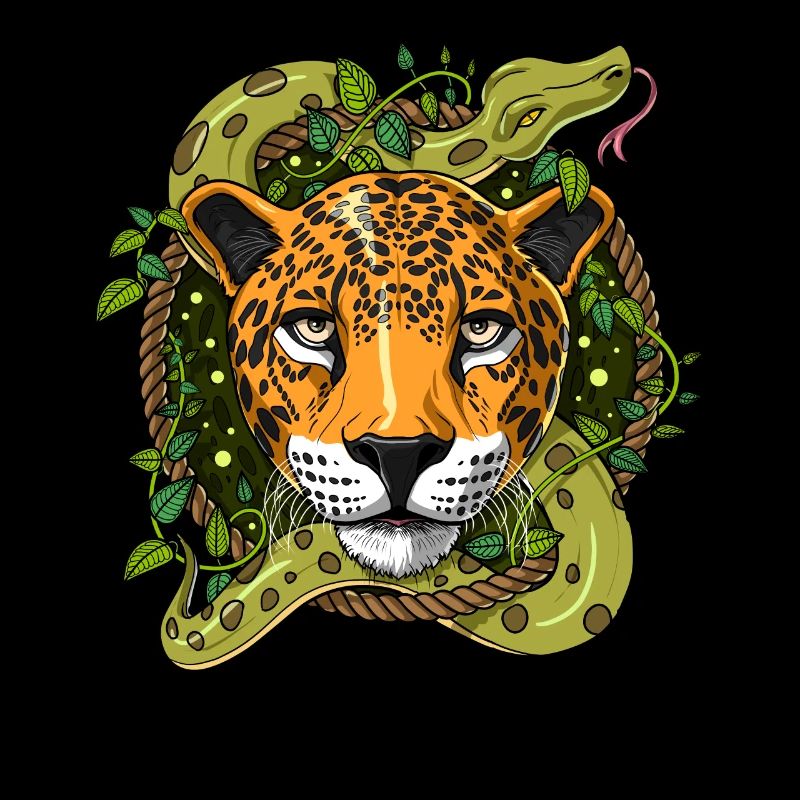 Psychedelische Jaguar Ayahuasca DMT Reise