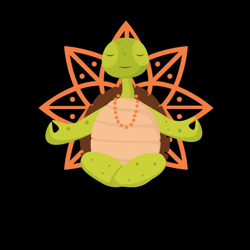 Yoga turtle