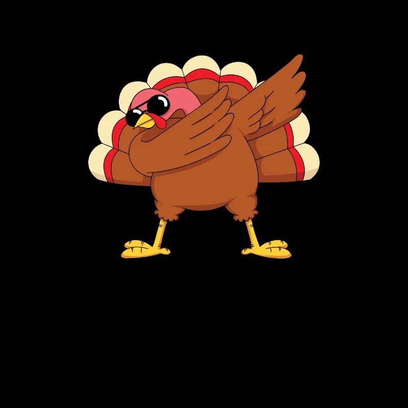 Erntedank Dabbing Truthahn