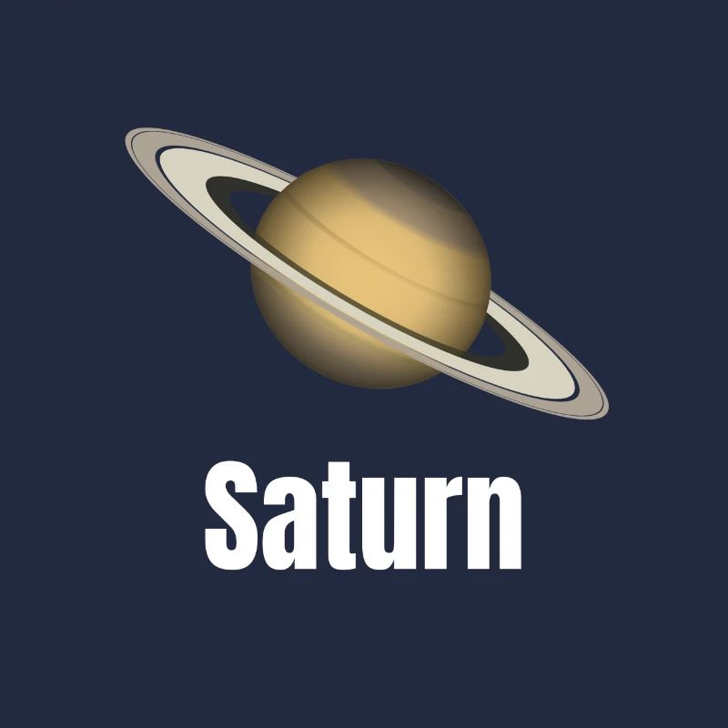 Saturn - Solar System Ring Planet
