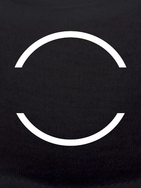 Half circle icon shared