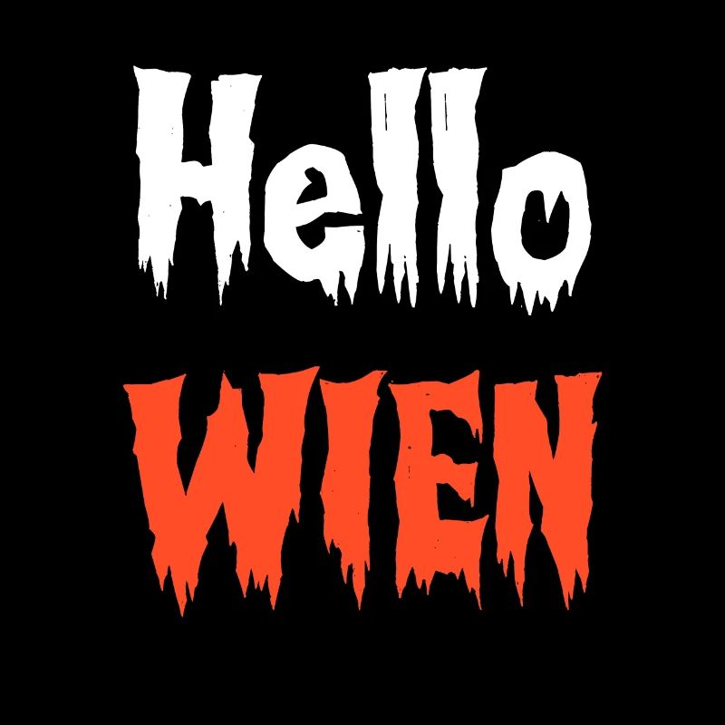 Hellowien - Hello Vienna - Conception amusante d'Halloween