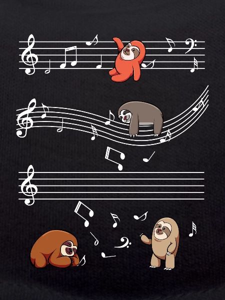 Emplacements musicaux sur les barres de notes