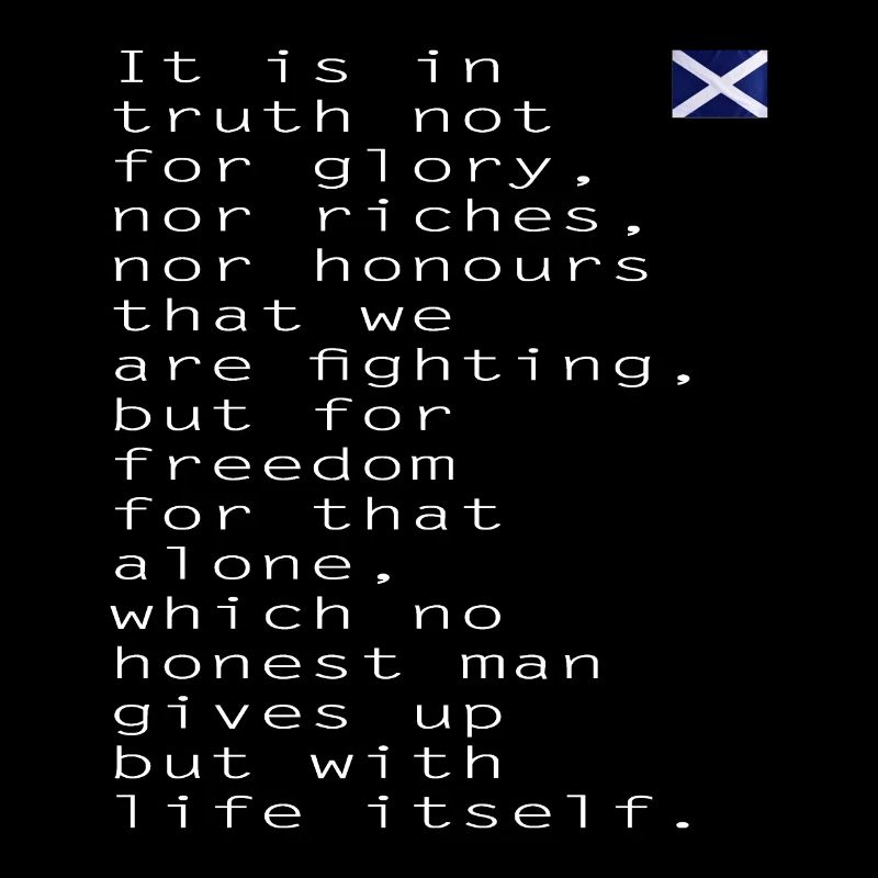 Declaration of Arbroath - Scottish Independence
