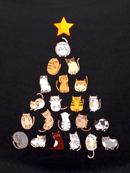 Cats fir tree