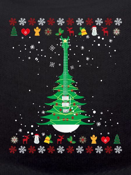Guitar Christmas Tree