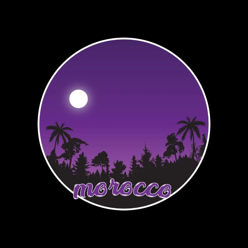 Morocco purple paradise