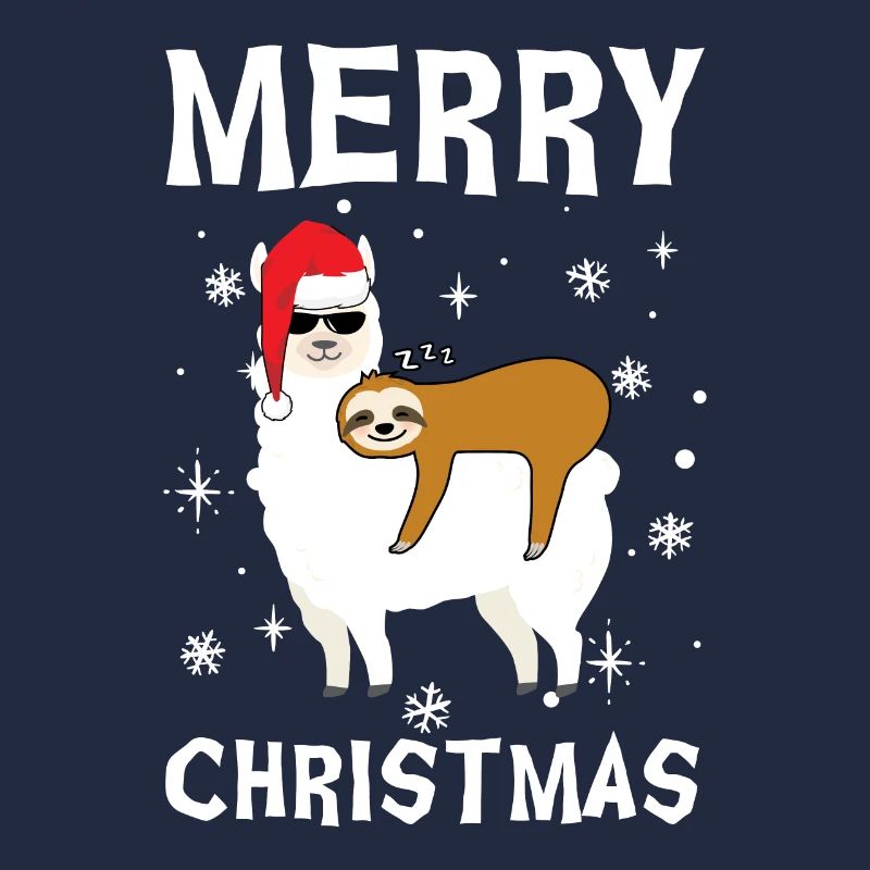 Lama & Sloth Xmas Lama & Sloth Noël