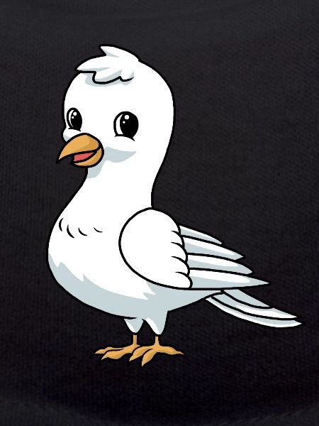 Little white dove