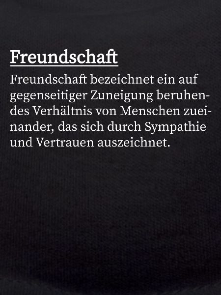 Freundschaft
