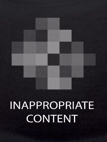 pixelated