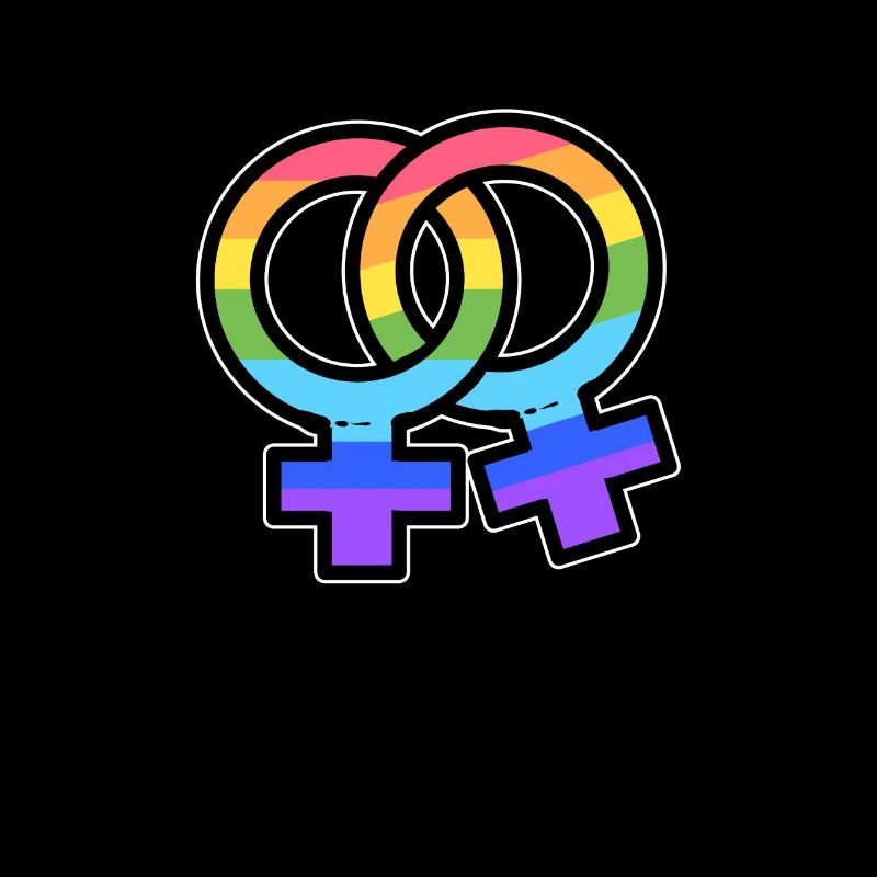 LGBT Flagge Lesbenstolz
