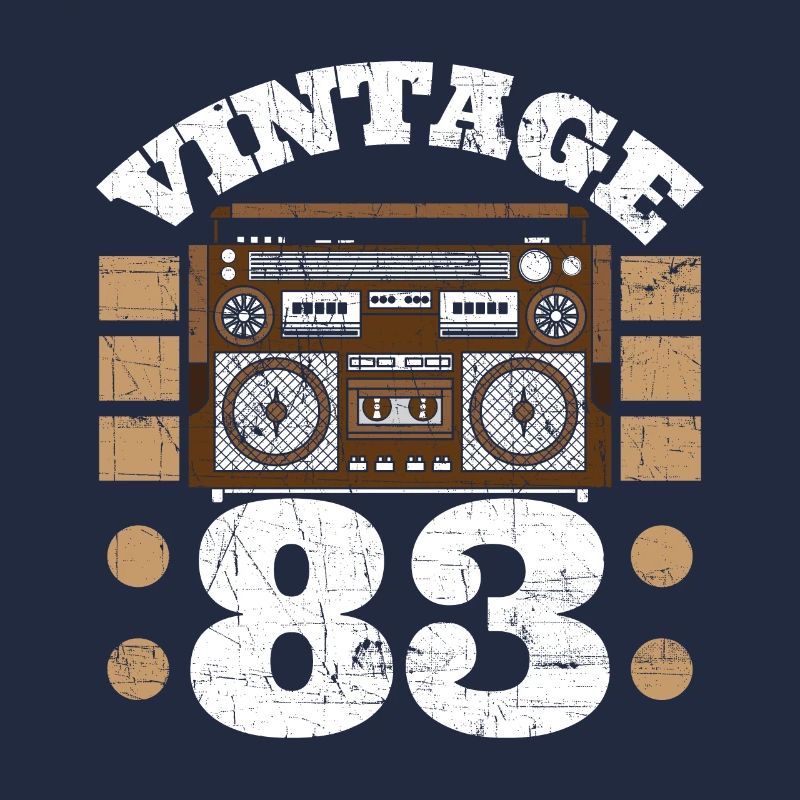 Vintage 83 - conception de lecteur de cassette