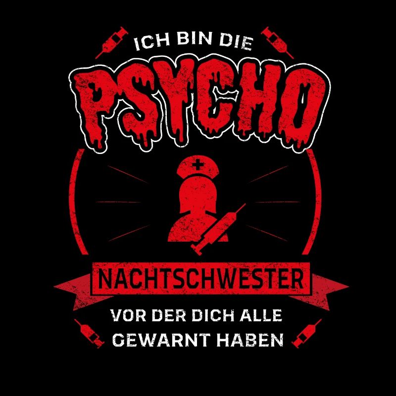 Nachtswester Krankenschwester Psycho