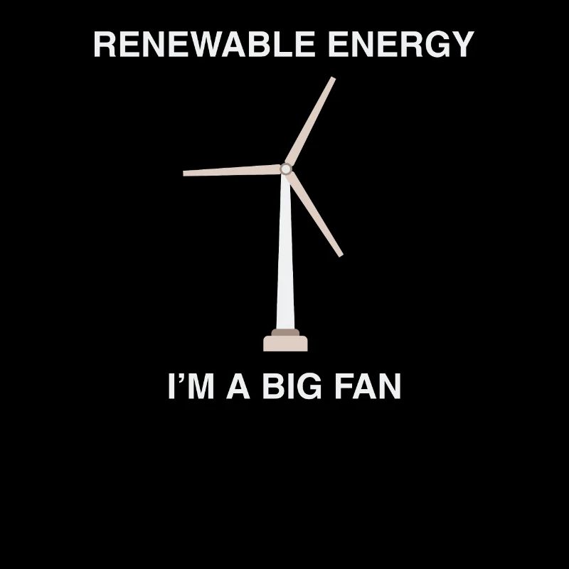 Erneuerbare Energie Ich bin eine große Fanwindkraftanlage