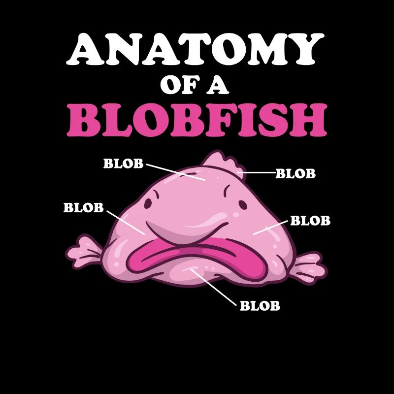 Anatomie D'un Blobfish Mème Blobfish Drôle