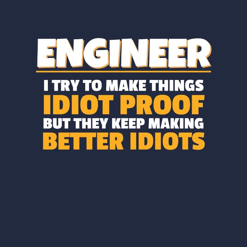 Engineering Gift Engineer Ich versuche Dinge zu machen