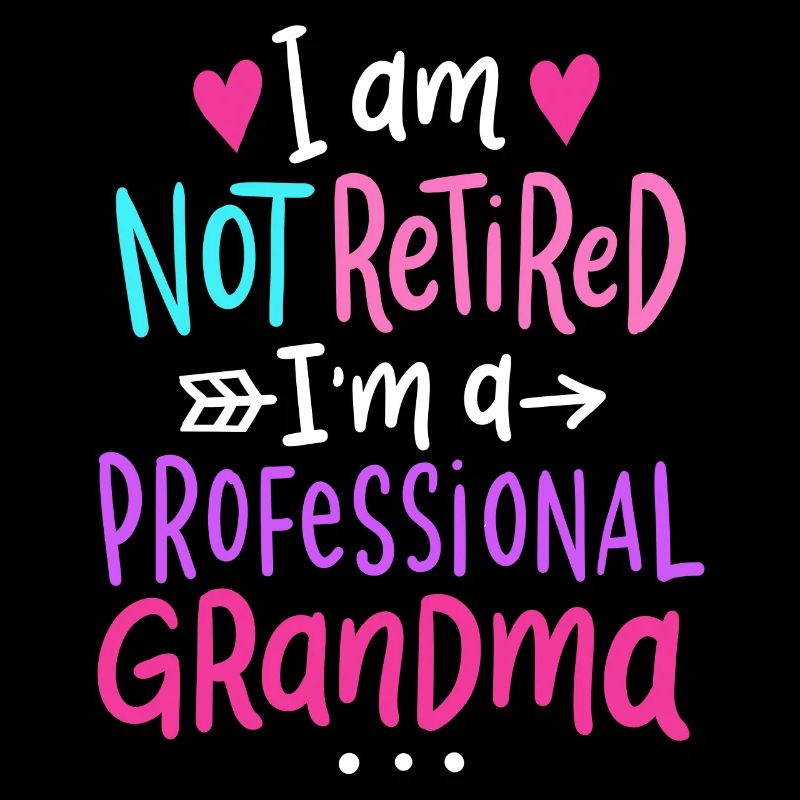 Grand-mère retraitée grand-mère