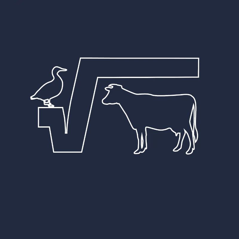 Math duck root from cow