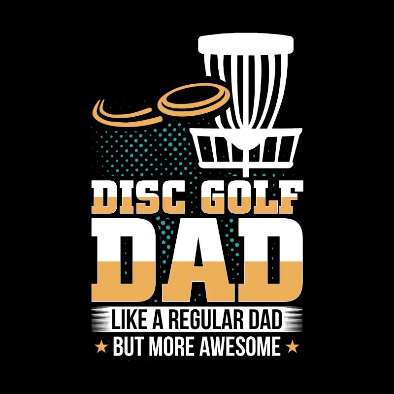 Disc Golf Dad Vatertag Vater Daddy Papa