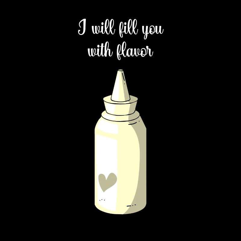 mayo und pommes Valentinstag Geschenk mayonnaise
