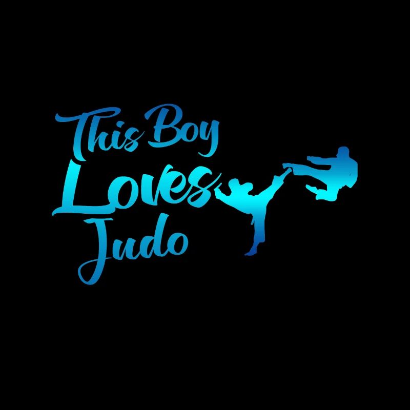 Ce garçon aime le judo