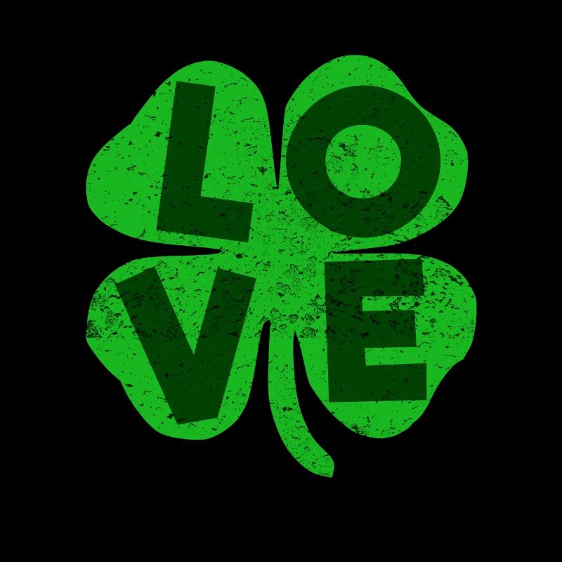 Trèfle d'amour de la Saint-Patrick