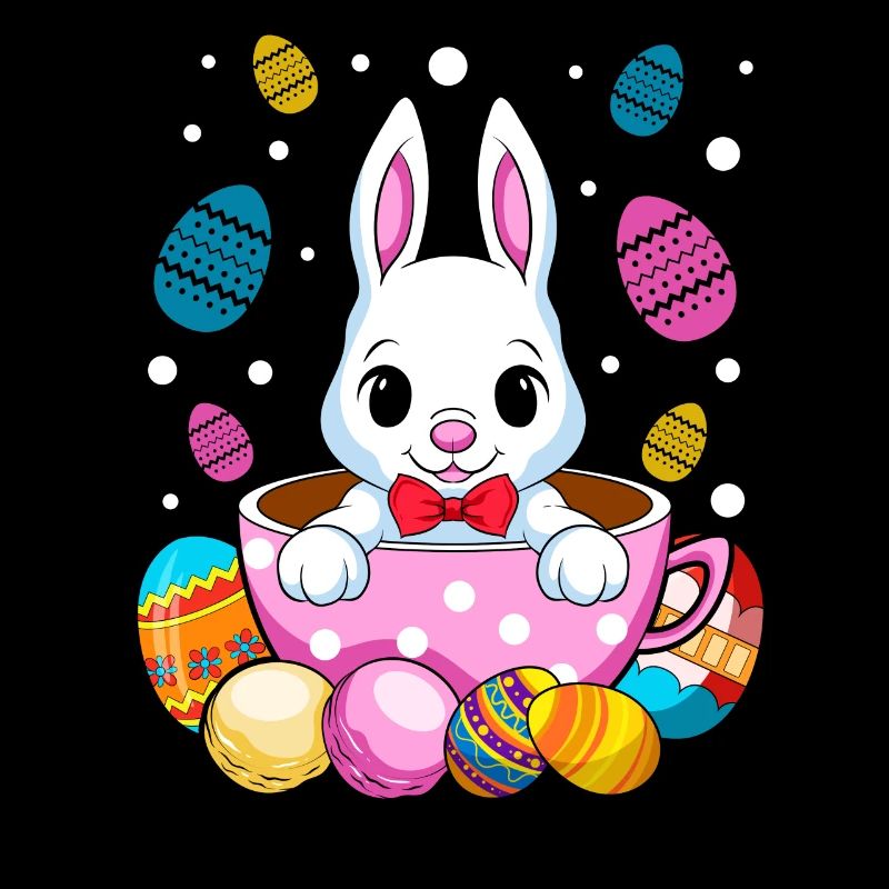 Lapin de Pâques Lapin de Pâques Oeufs en chocolat de Pâques