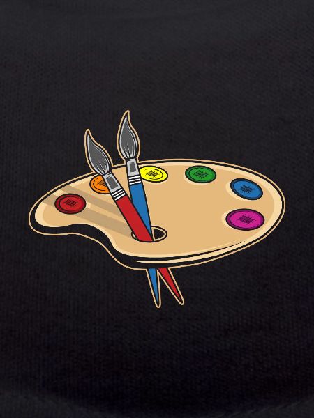 Farbpalette Künstler oder Maler Geschenk