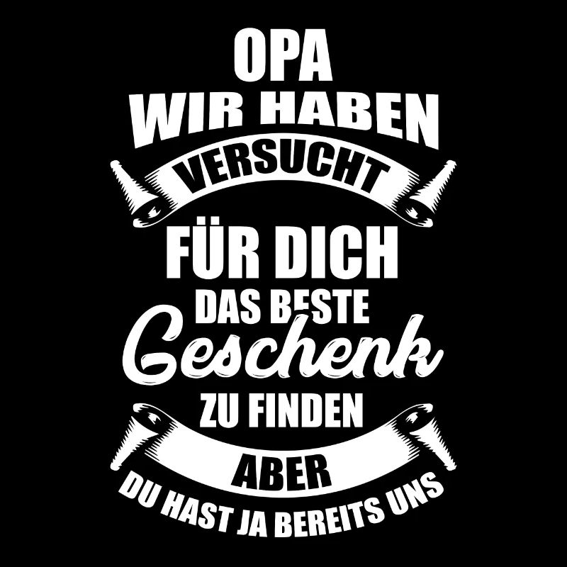 Opa Enkelkind Geschenk