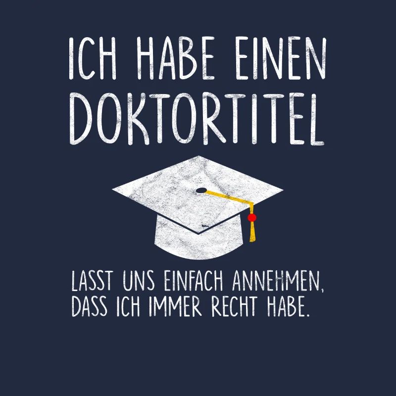 Dr Doktortitel Doktor Studium Geschenk