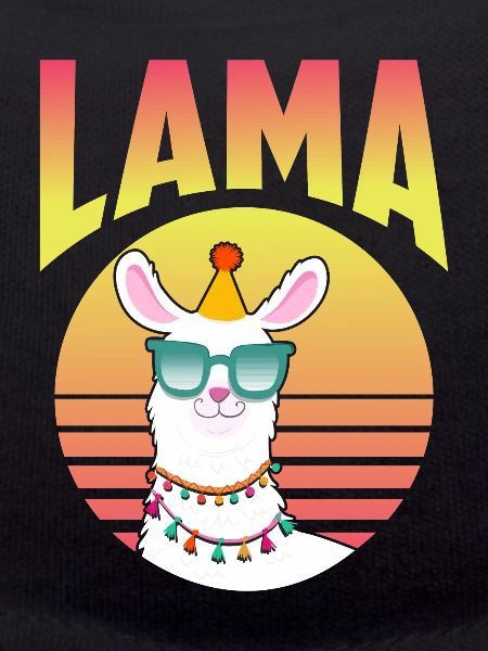Llama in summer