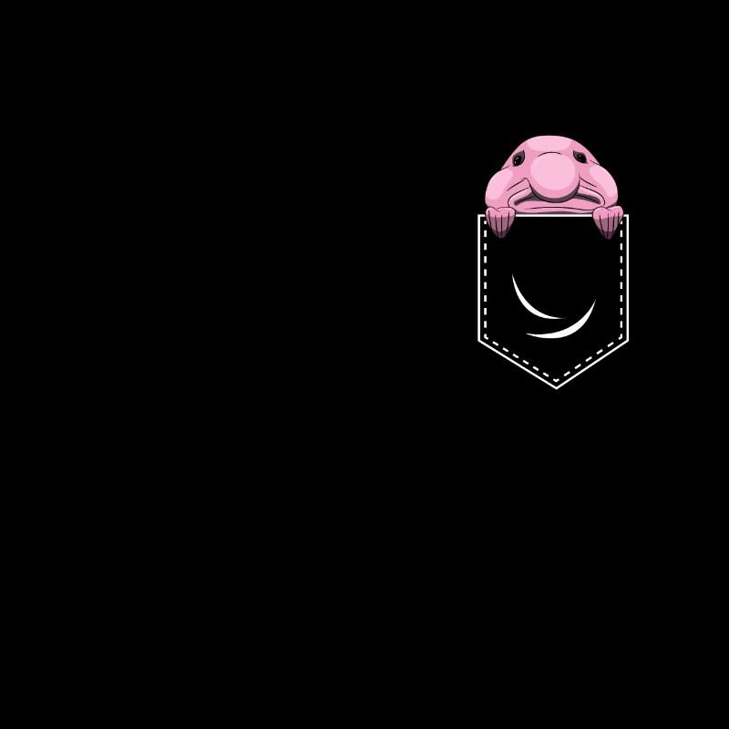 Blobfish In Pocket Funny Sea Deep Fish