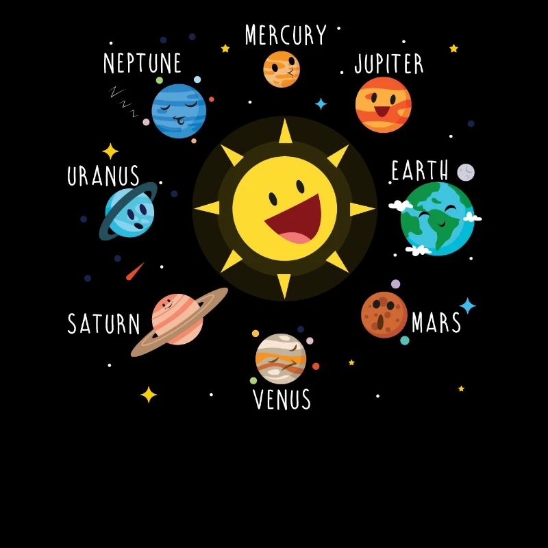 Solar System For Kids space lover shirt
