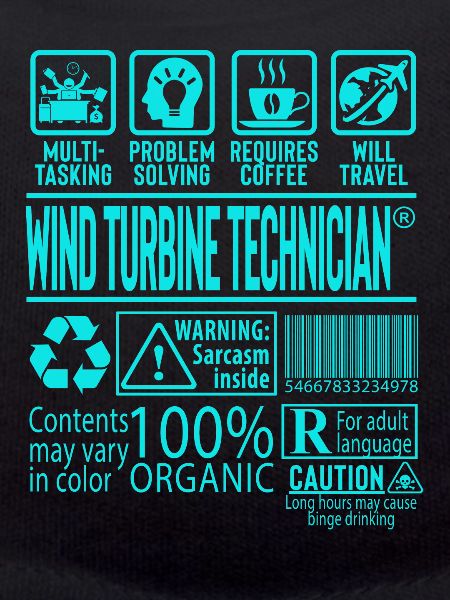 Cadeau de technicien d'éolienne