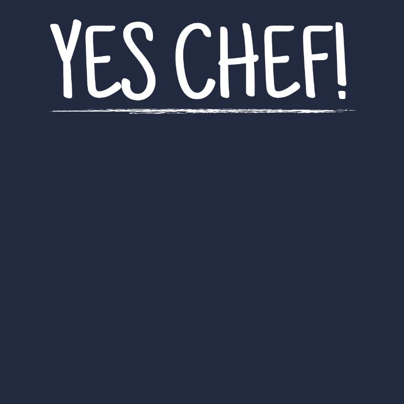Chemise de chef drôle Yes Chef