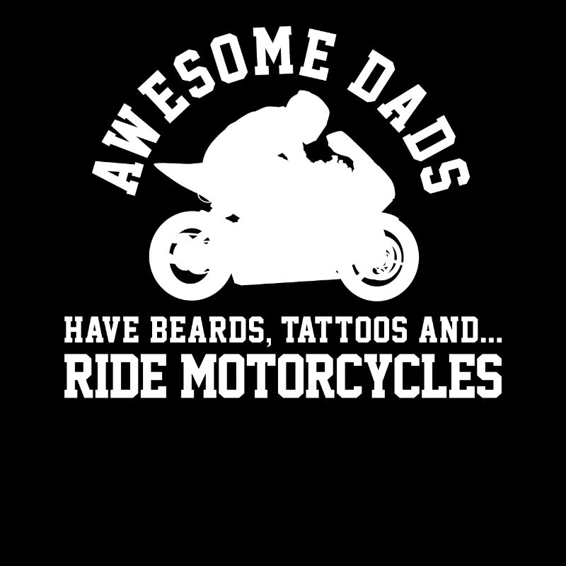 Motorrad Bart Papa