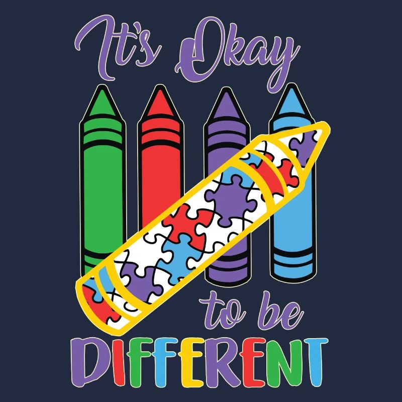 It's Okay To Be Different - Autism Puzzle ASD