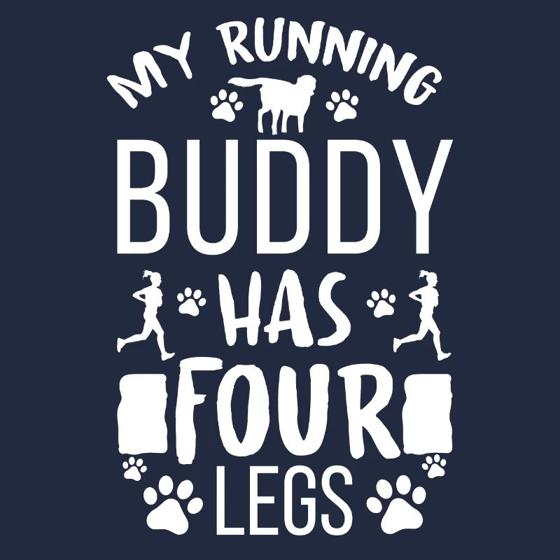 My Running Buddy Has Four Legs - Exercise Dog