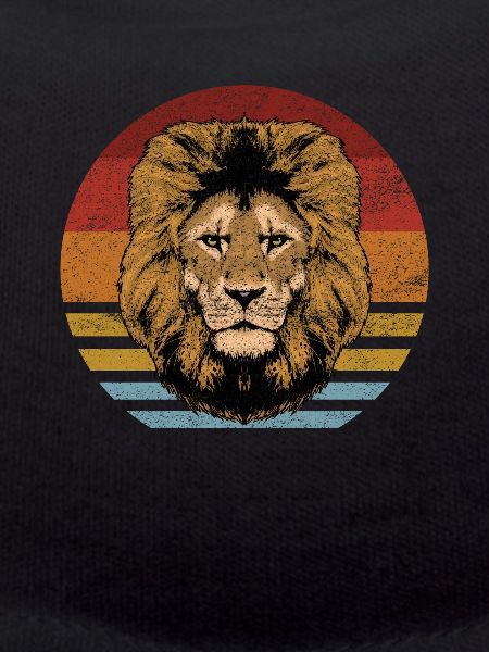 Retro lion