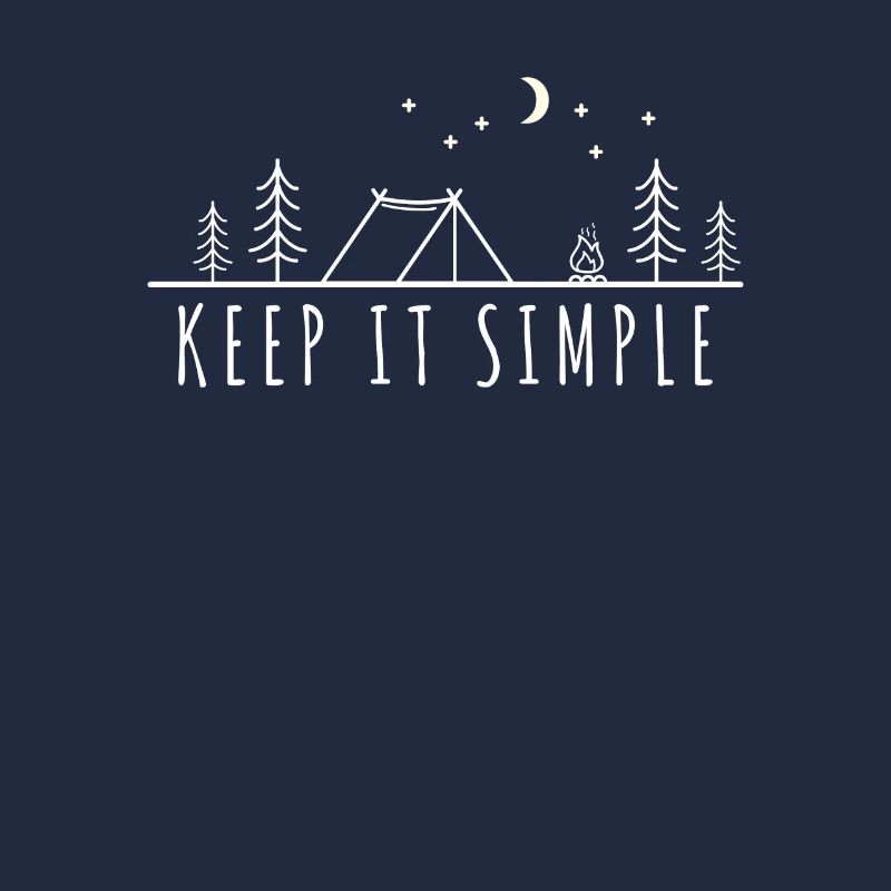Restez simple - Camping Campfire